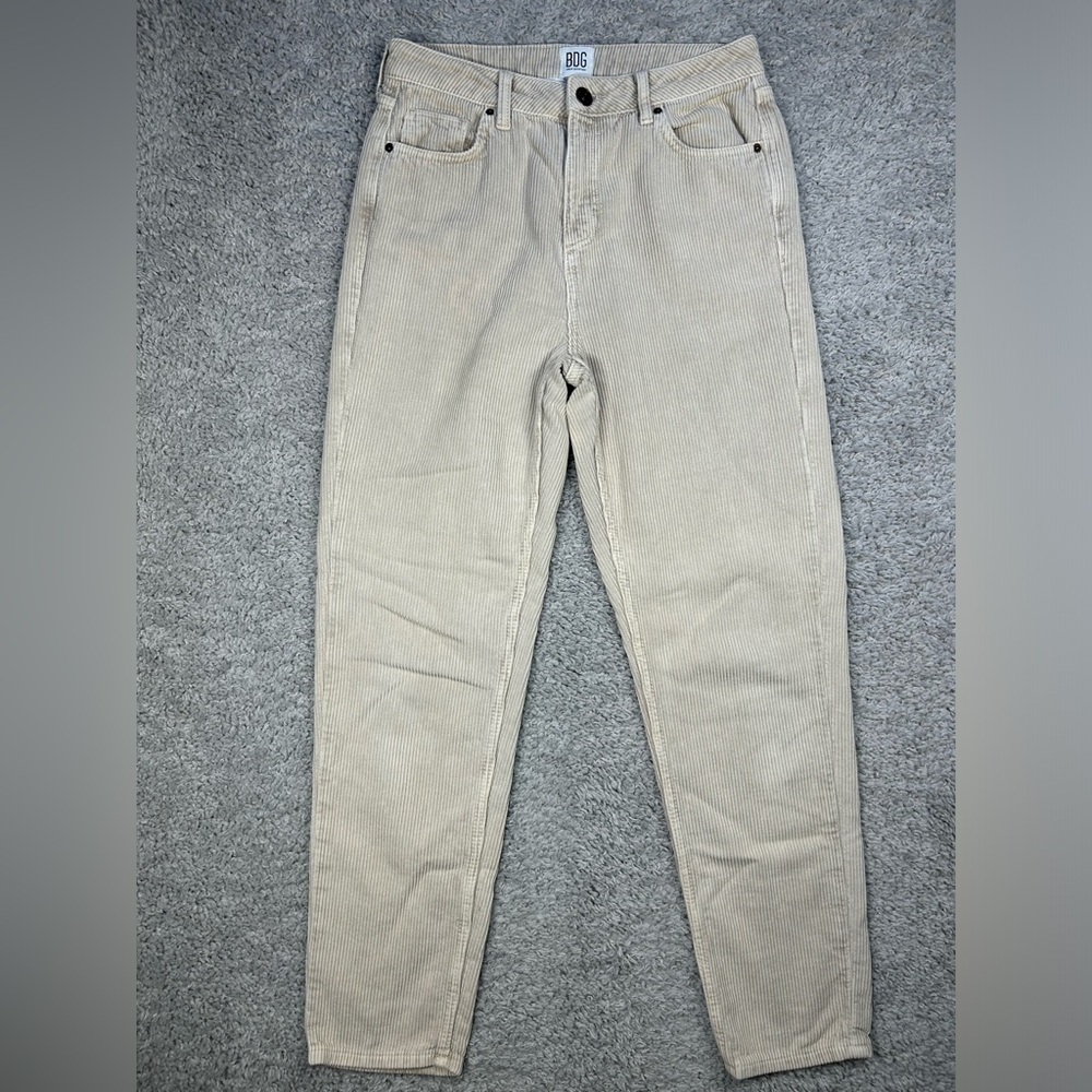 BDG Pants Womens 28 Corduroy Mom Jean Urban Outfitters Casual Trendy Style